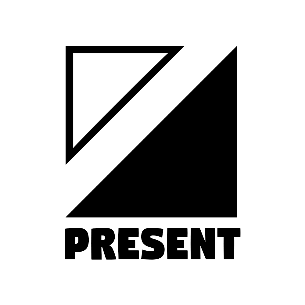 PRESENT Logo Sticker
