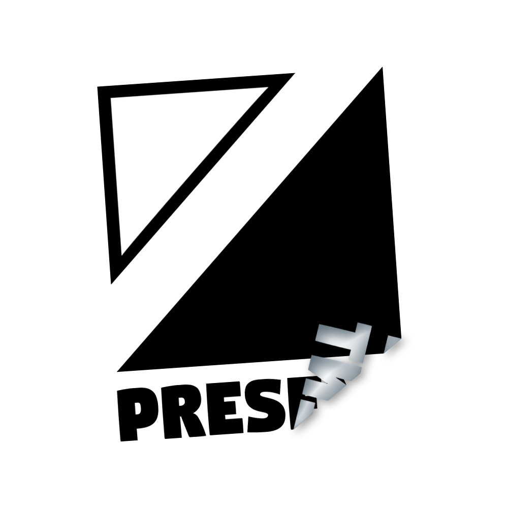 PRESENT Logo Sticker